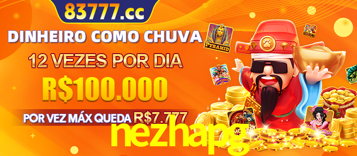 Banner do programa de recompensas Recomende para amigos do nezhapg, detalhando os bônus por convidar amigos, com prêmios que chegam a R$288.888.
