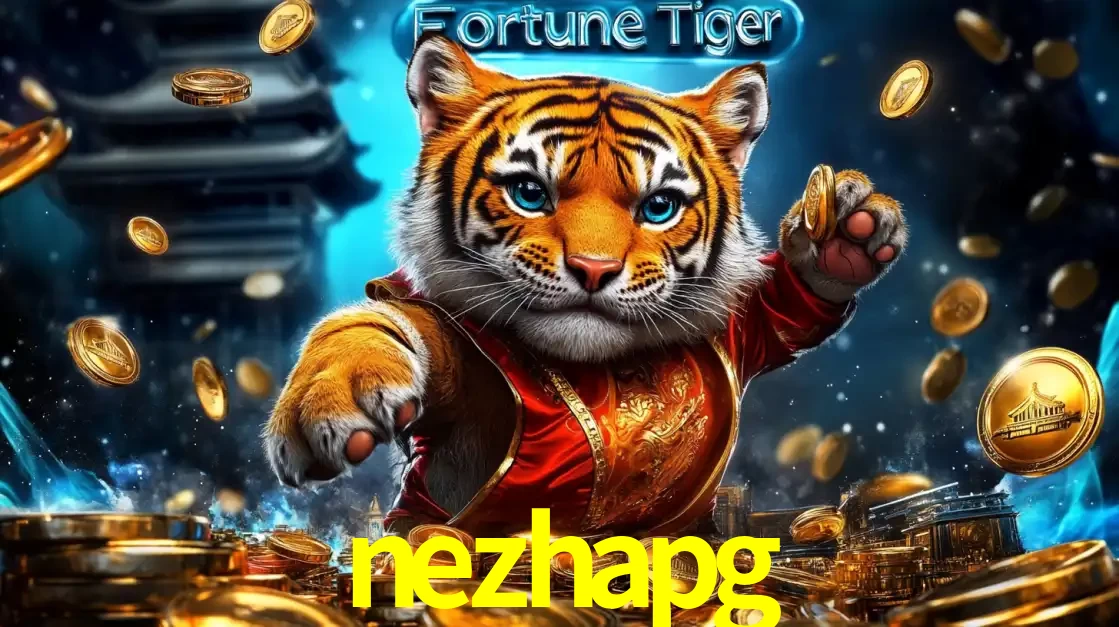 Imagem promocional do jogo de slot Fortune Tiger, com um tigre majestoso em traje tradicional cercado por uma fortuna em moedas de ouro, disponível agora no cassino nezhapg.